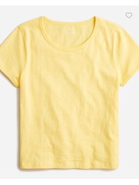 J Crew 90s organic slub 100% cotton t-shirt